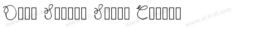 Oleo Script Swash Ca字体转换